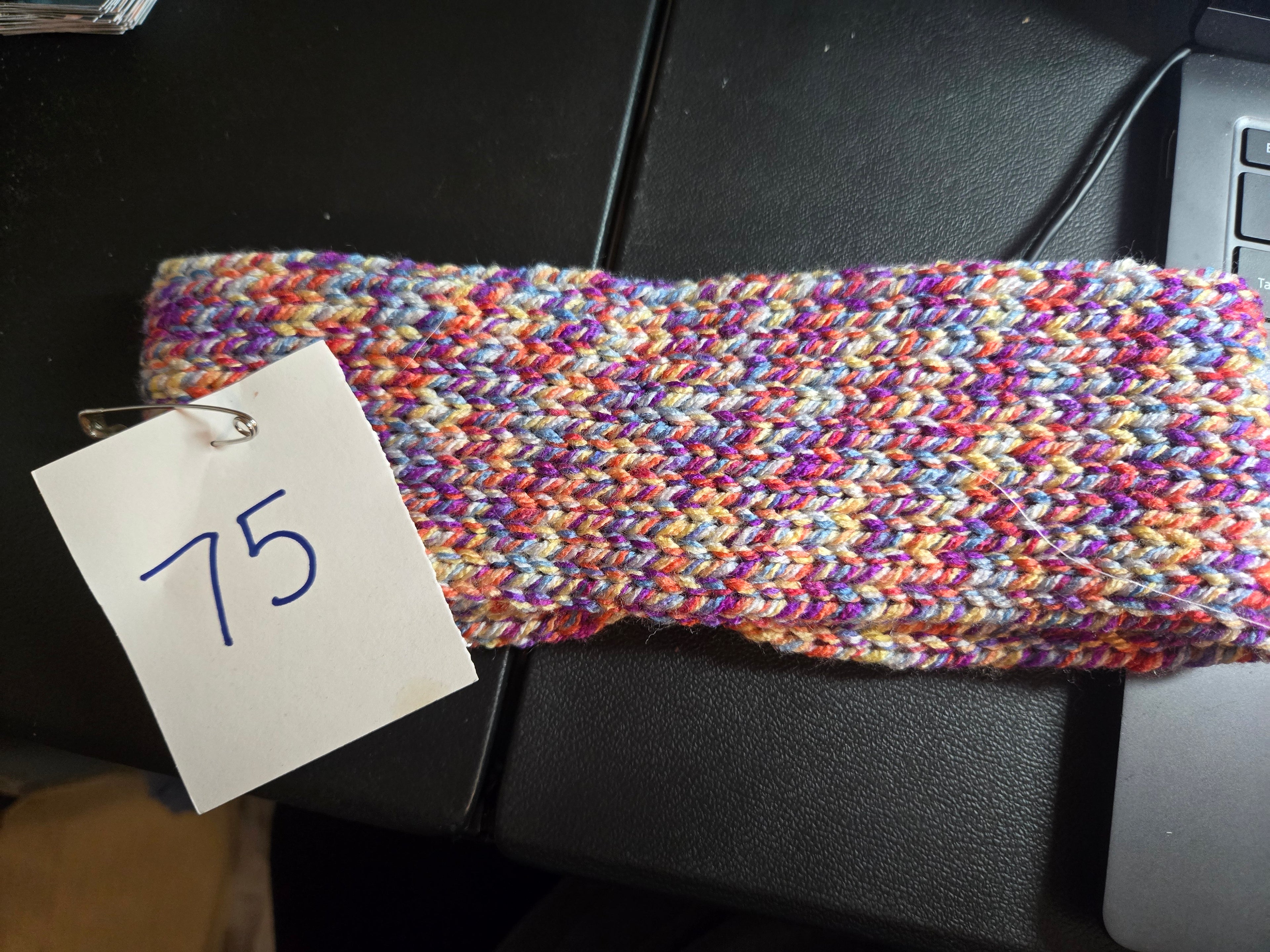 multicolored headband